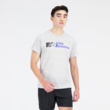 New Balance Grey Man's Tshirt-MT11071