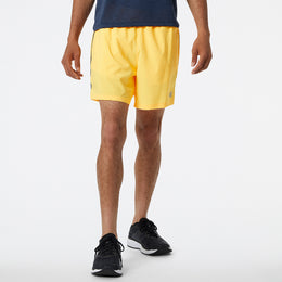 New Balance Yellow Man's Shorts-MS93187