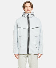 ON Men Grey Polymide Jacket Jacket