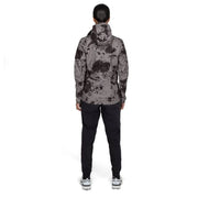 ON Women Black Polyester Blend Hoodie Anorak