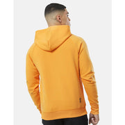 ON Men Yellow Cotton Blend Hood Hoodie