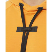 ON Men Yellow Cotton Blend Hood Hoodie