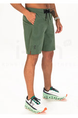 ON Men Green Polyester Blend Sports Short