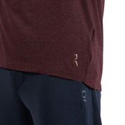 ON Men Wine Polyester Blend Casual Tshirt