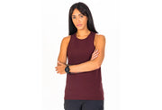 ON Women Wine Cotton Blend Sports Tank Top