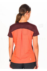 ON Women Wine Polyester Blend Casual Tshirt