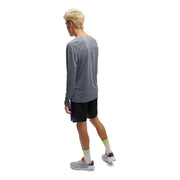 ON Men Grey Polyester Blend Casual Tshirt