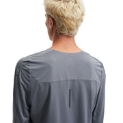 ON Men Grey Polyester Blend Casual Tshirt