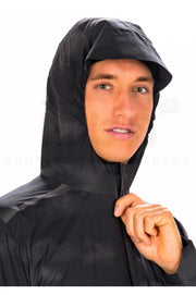 ON Men Black Polymide Jacket Jacket