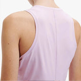 ON Women Light Pink Cotton Blend Sports Tank Top