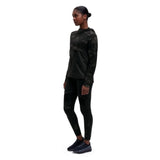 ON Women Black Polymide Jacket Jacket