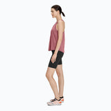 ON Women Cherry Red Cotton Blend Sports Tank Top