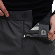 ON Men Black Polyester Blend Running Pant