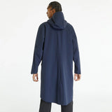 ON Men Navy Polyester Blend Hooded Parka Coat Parka Coat