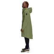 ON Men Green Polyester Blend Hooded Parka Coat Parka Coat