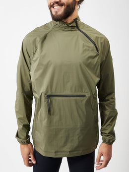 ON Men Olive Polymide Jacket Jacket