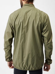 ON Men Olive Polymide Jacket Jacket
