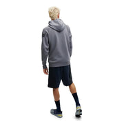ON Men Grey Cotton Blend Hood Hoodie