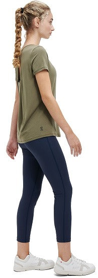ON Women Olive Polyester Blend Casual Tshirt
