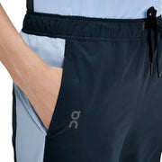 ON Women Navy Polymide Elastane Casual Trackpant