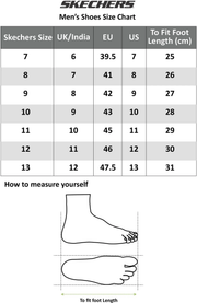 Skechers Men Walking Non-Marking Shoes